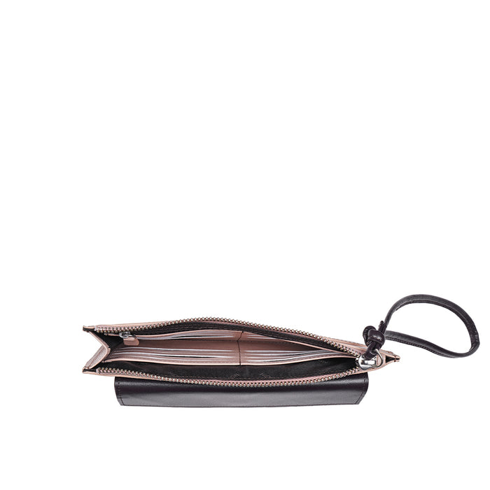 Kabuki W1 Pink Leather Clutch Wallet