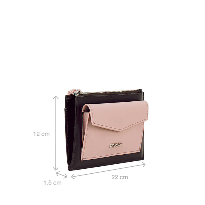 Kabuki W1 Violet Leather Clutch Wallet