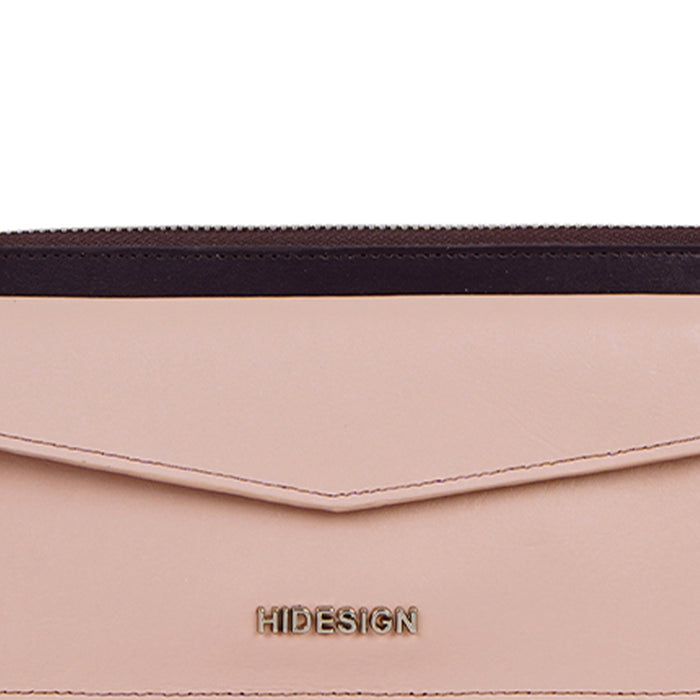 Kabuki W1 Violet Leather Clutch Wallet