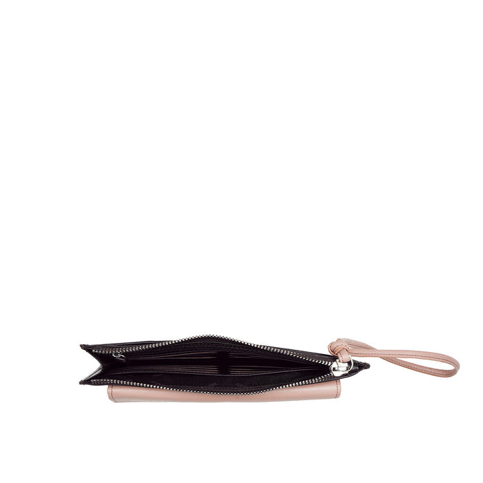 Kabuki W1 Violet Leather Clutch Wallet