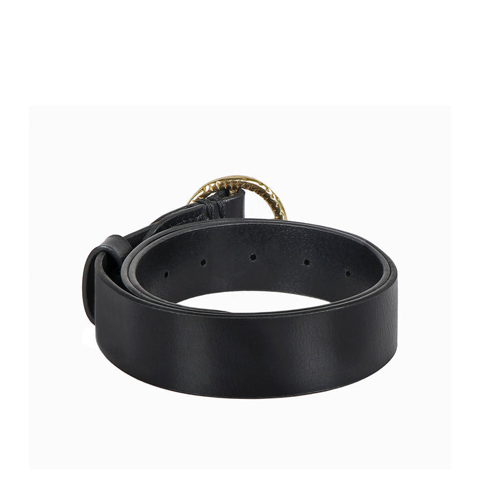 Kalinga B1 Women's Black Non Reversible Leather Belt