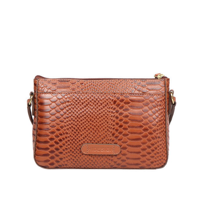 Katniss 01 Sb Tan Leather Sling Bag
