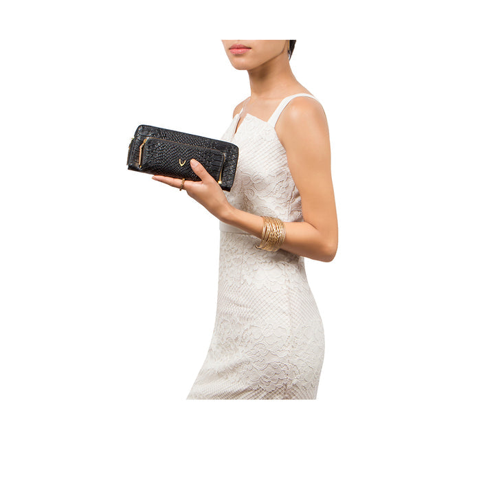 Katniss W1 Sb Default Title Leather Zip Around Wallet