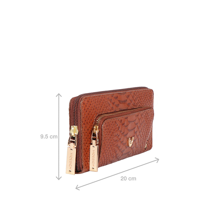 Katniss W1 Sb Default Title Leather Zip Around Wallet