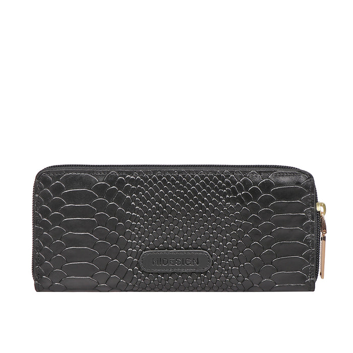 Katniss W1 Sb Default Title Leather Zip Around Wallet