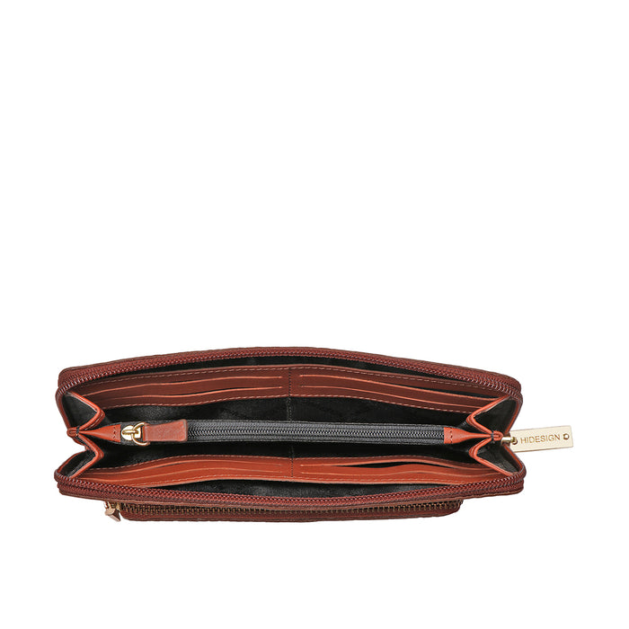 Katniss W1 Sb Default Title Leather Zip Around Wallet