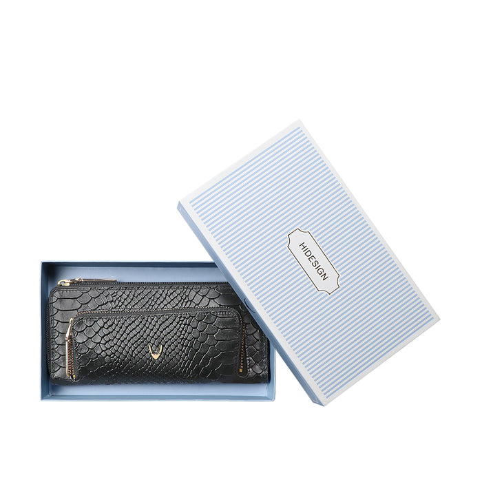 Katniss W1 Sb Default Title Leather Zip Around Wallet
