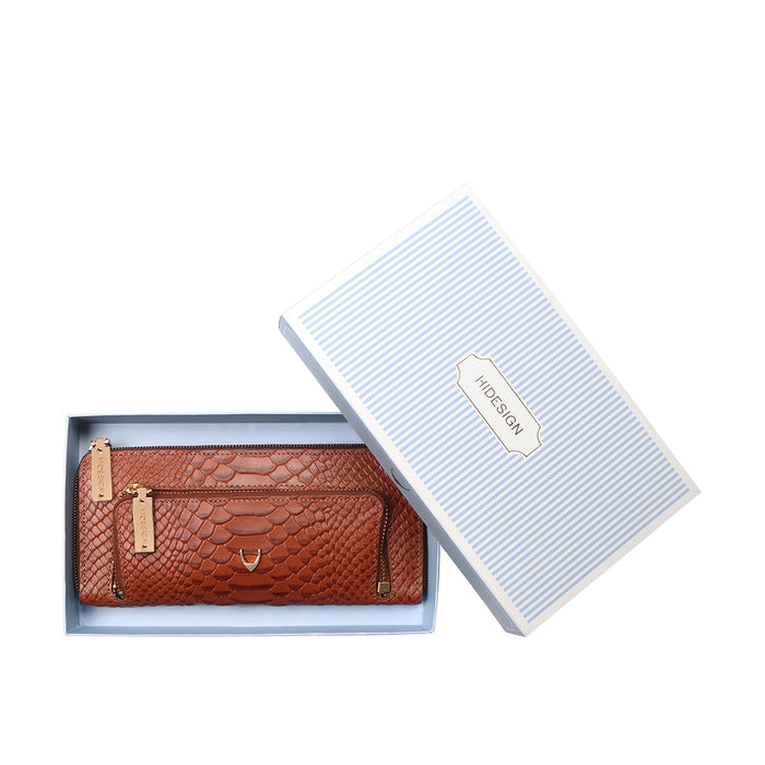 Katniss W1 Sb Default Title Leather Zip Around Wallet