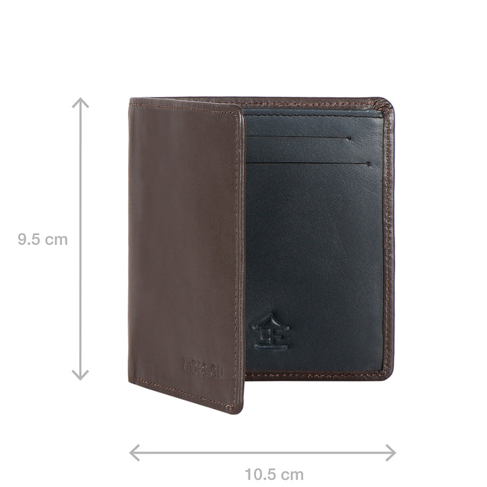 Kenji Mw1 Brown Leather Bi-Fold Wallet