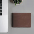 Kenji Mw2 Brown Leather Bi-Fold Wallet