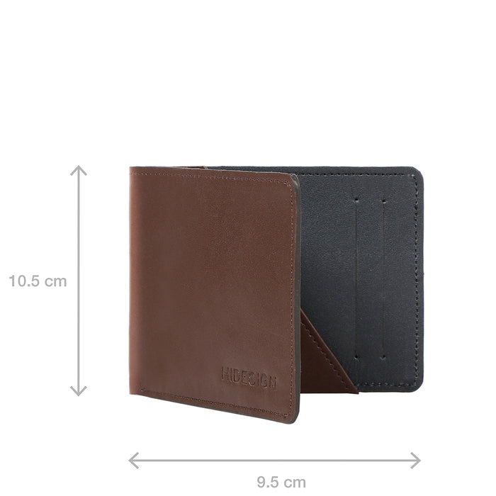 Kenji Mw2 Brown Leather Bi-Fold Wallet