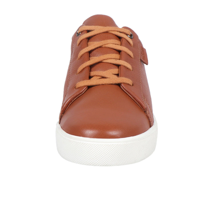 Kenya Women's Tan Leather Lace Up Shoes