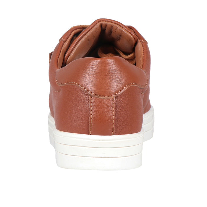 Kenya Women's Tan Leather Lace Up Shoes