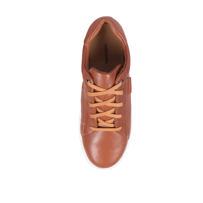 Kenya Women's Tan Leather Lace Up Shoes