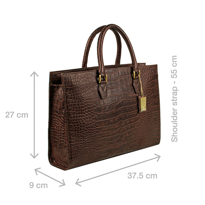 Kester Brown Leather Laptop Bag