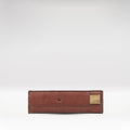 Kili Brown Leather Pencil Pouch