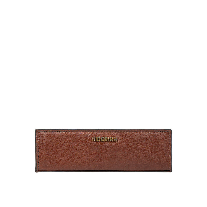 Kili Brown Leather Pencil Pouch