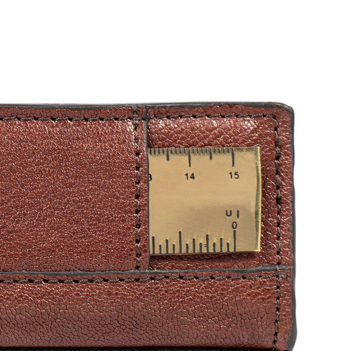 Kili Brown Leather Pencil Pouch