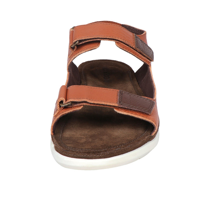 Kilimanjaro Men's Tan Leather Strap Sandals