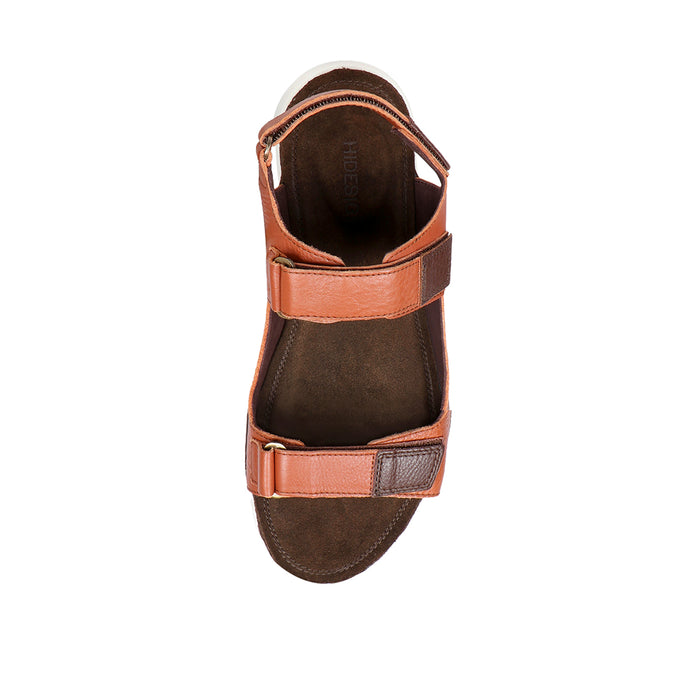 Kilimanjaro Men's Tan Leather Strap Sandals