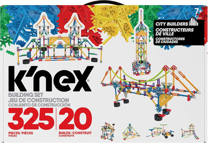 K'Nex - City Builders 325 pieces 20 builds