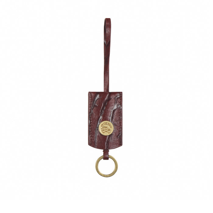 Kowloon 03 Red Leather Tote Bag
