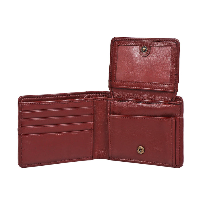 Kubera W1 Brown Leather Bi-Fold Wallet