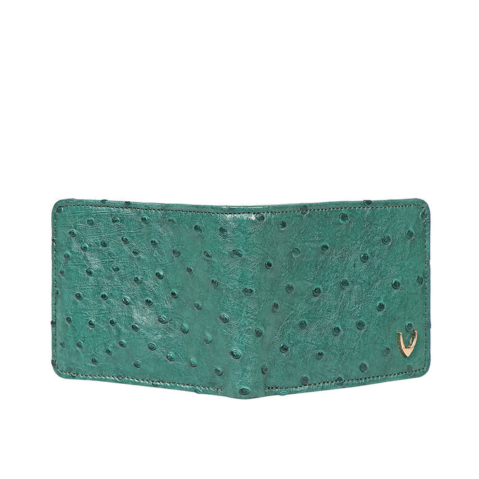 Kubera W1 Green Leather Bi-Fold Wallet