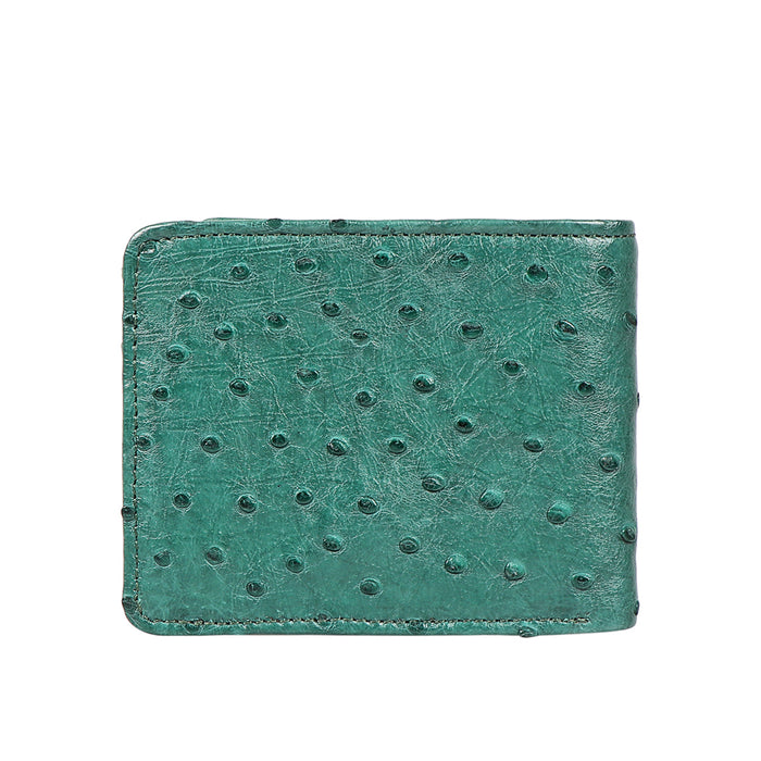 Kubera W1 Green Leather Bi-Fold Wallet