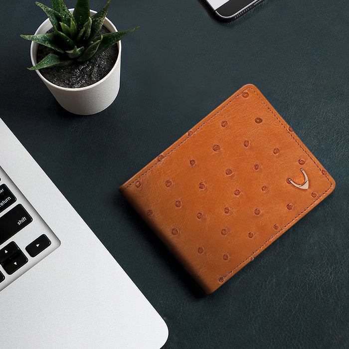 Kubera W1 Tan Leather Bi-Fold Wallet