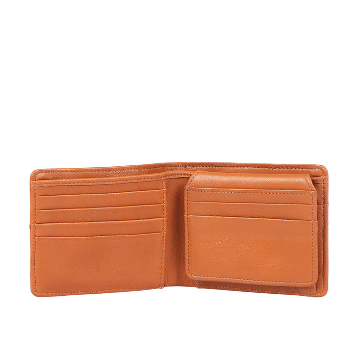 Kubera W1 Tan Leather Bi-Fold Wallet