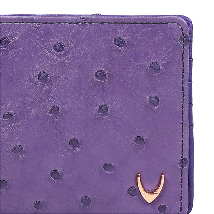 Kubera W2 Blue Leather Bi-Fold Wallet