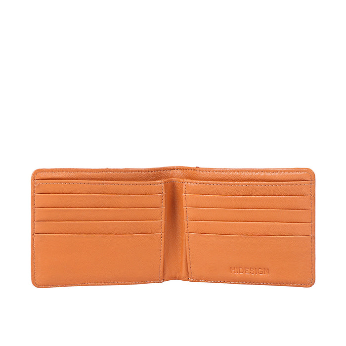 Kubera W2 Tan Leather Bi-Fold Wallet