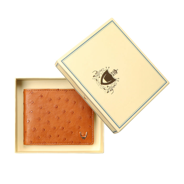 Kubera W2 Tan Leather Bi-Fold Wallet