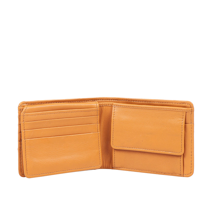 Kubera W3 Tan Leather Bi-Fold Wallet