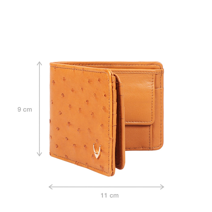 Kubera W3 Tan Leather Bi-Fold Wallet