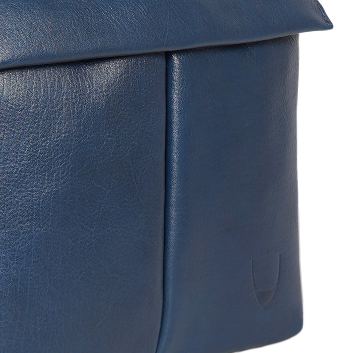 Kurosawa 01 Blue Leather  Crossbody