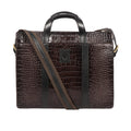Kurosawa 02 Brown Leather  Briefcase