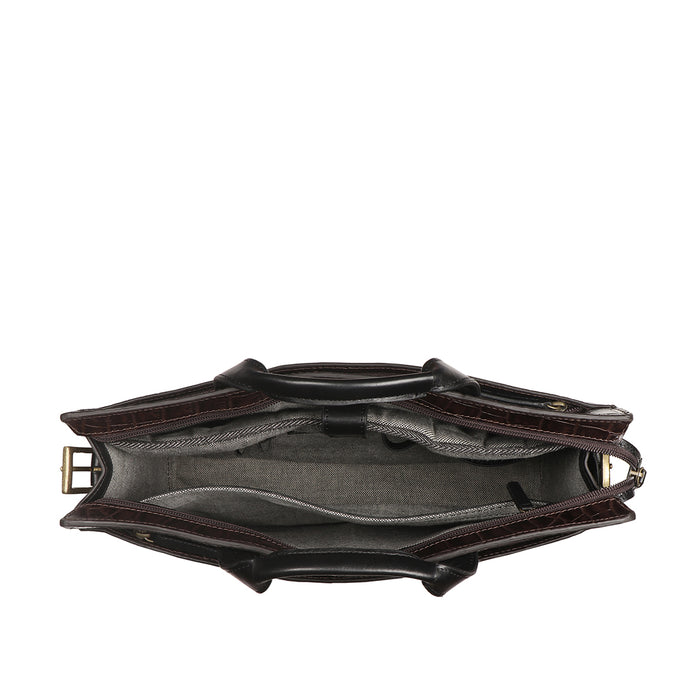Kurosawa 02 Brown Leather  Briefcase