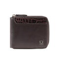Kurosawa W1 Violet Leather Bi-Fold Wallet