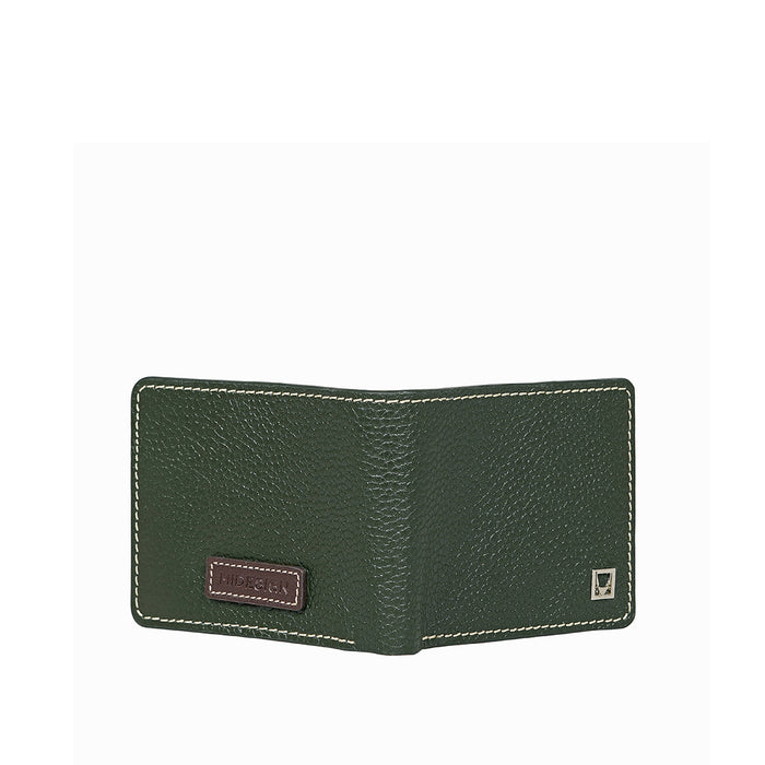 Kurosawa W2 Green Leather Bi-Fold Wallet