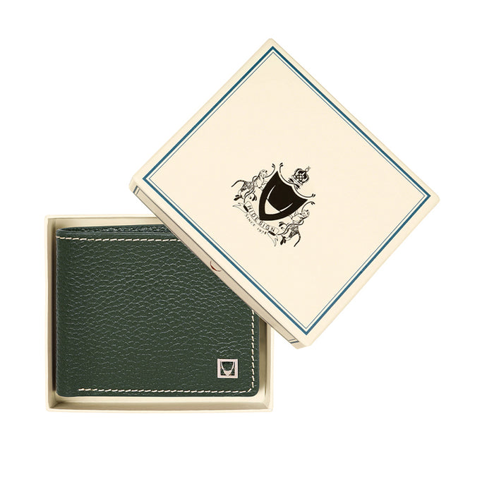 Kurosawa W2 Green Leather Bi-Fold Wallet