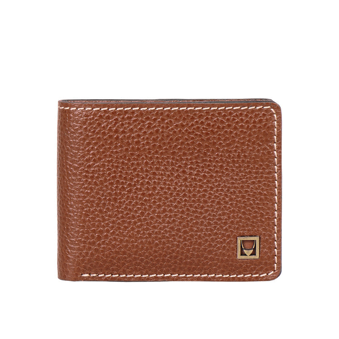 Kurosawa W2 Tan Leather Bi-Fold Wallet