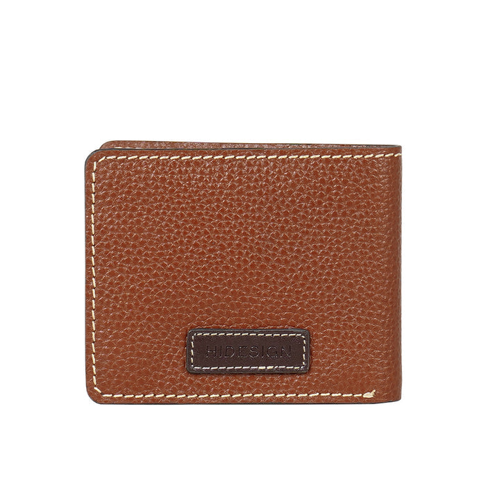 Kurosawa W2 Tan Leather Bi-Fold Wallet