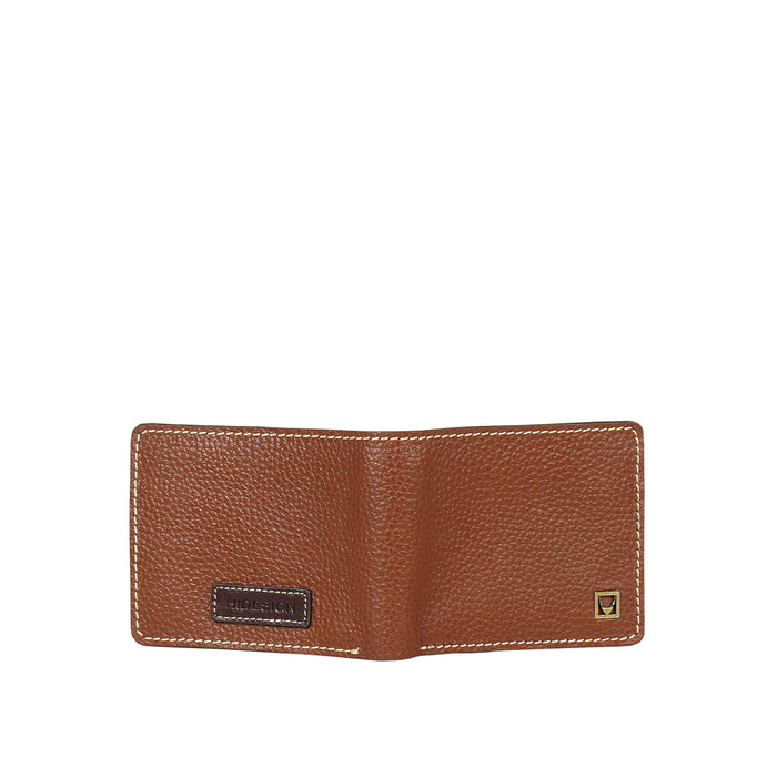 Kurosawa W2 Tan Leather Bi-Fold Wallet