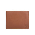 L104 N  Tan Leather Bi-Fold Wallet