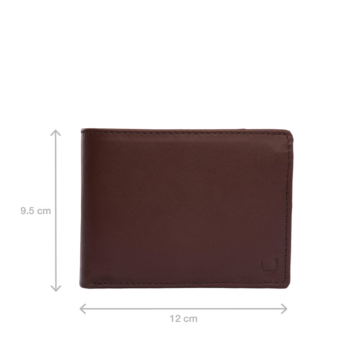 L104 N  Tan Leather Bi-Fold Wallet