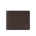 L107 N  Brown Leather Bi-Fold Wallet