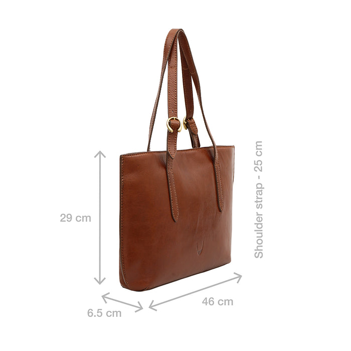 La Plata 01 Tan Leather Shoulder Bag