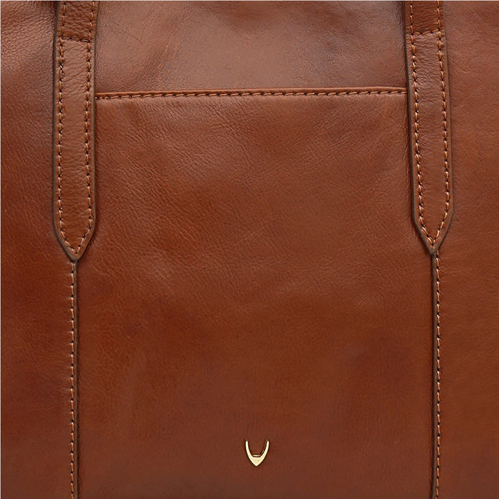 La Plata 01 Tan Leather Shoulder Bag